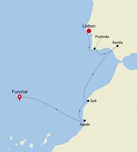 WI211012S08 - Lisbon to Funchal
