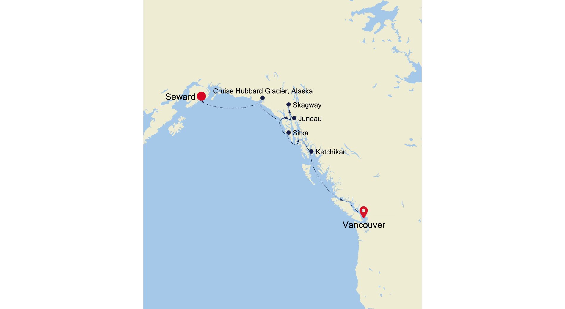 Luxury Cruise From Seward Anchorage Alaska To Vancouver 18 Jun