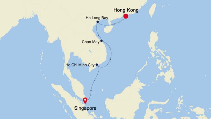 Luxury Cruise From Hong Kong To Singapore 16 Jan 2021 Silversea Hong Kong To Singapore 16 Jan 2021