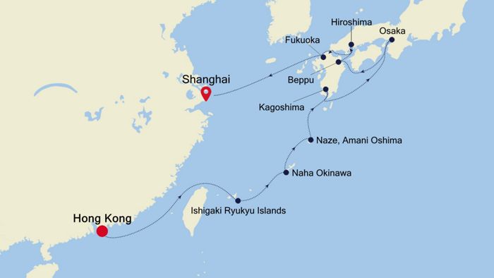 Luxury Cruise From Hong Kong To Shanghai 09 Feb 2021 Silversea
