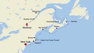 cruise from montreal to boston