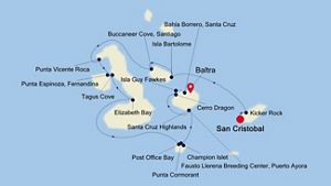 Luxury Cruise From San Cristobal To Baltra 23 Oct 2021 Silversea