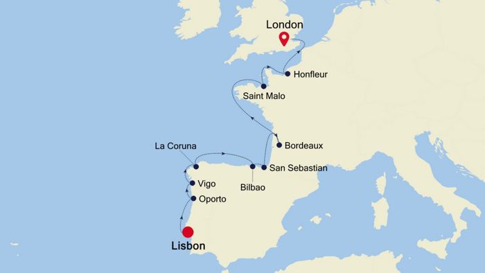 Luxury Cruise From Lisbon To London Tower Bridge 05 May 2021 Silversea