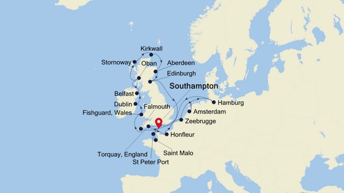 Luxury Cruise From Southampton To Southampton 03 Sep 21 Silversea Luxury Cruise From Southampton To Southampton 03 Sep 21 Silversea
