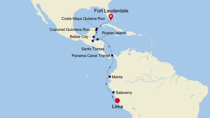 Luxury Cruise From Lima Callao To Fort Lauderdale Florida 18 Dec 21 Silversea Luxury Cruise From Lima Callao To Fort Lauderdale Florida 18 Dec 21 Silversea
