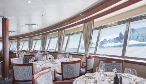 silver explorer silversea cruise ships luxury ship antarctica restaurant cruises dining ponant travel wrap fat antarctic iglucruise intimate courtesy ecruising