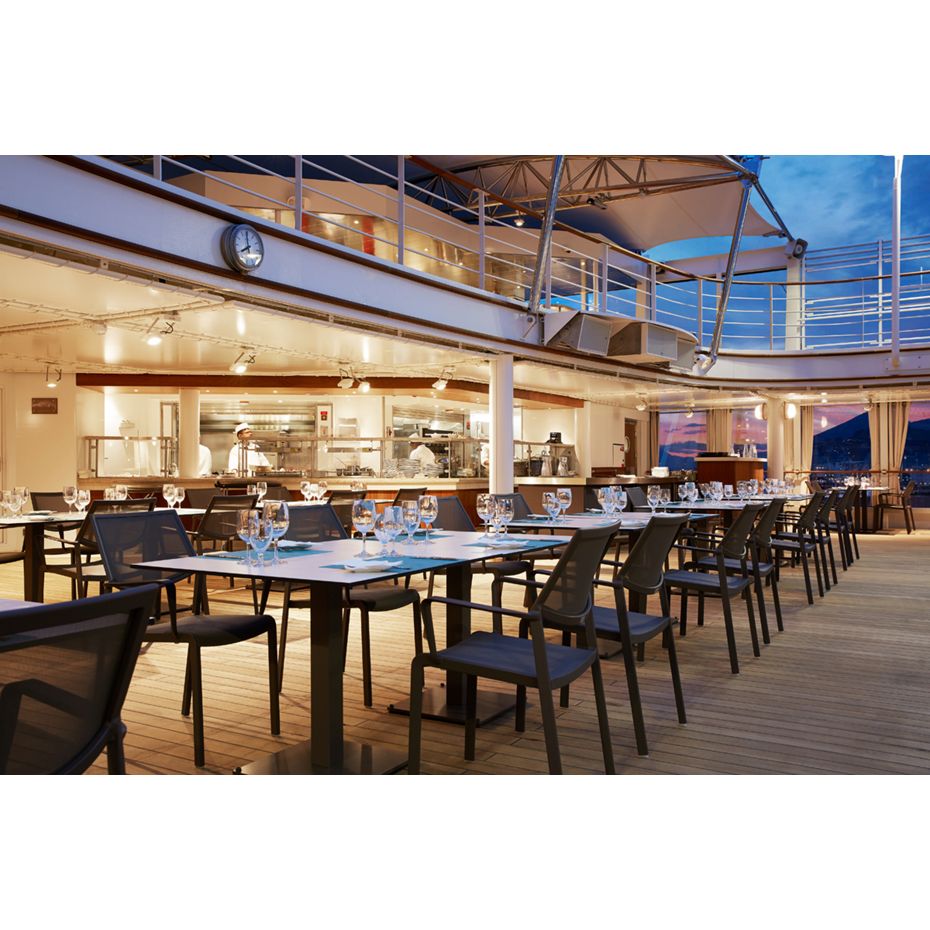 silversea cruises restaurants