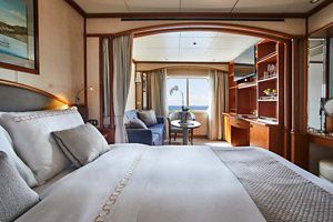 Ruhige Und Geraumige Vista Suite Auf Der Silver Wind