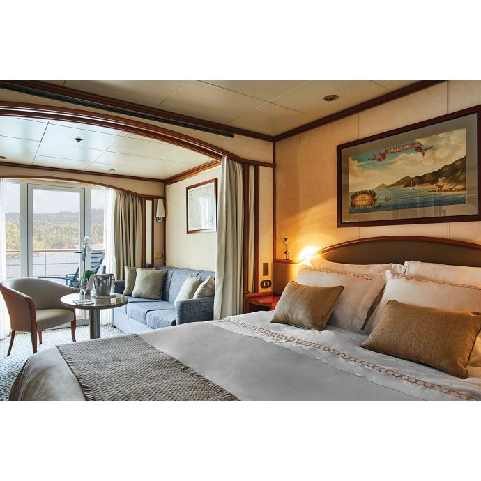 Classic Veranda Suite For A Luxury Cruise Silver Wind
