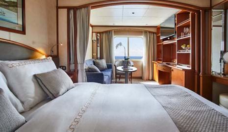 Charmantes Luxuskreuzfahrtschiff Silver Wind Silversea